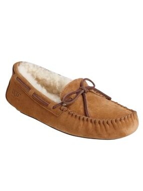 UGG Dakota Slip On Moccasin Slippers in Chestnut Size 7